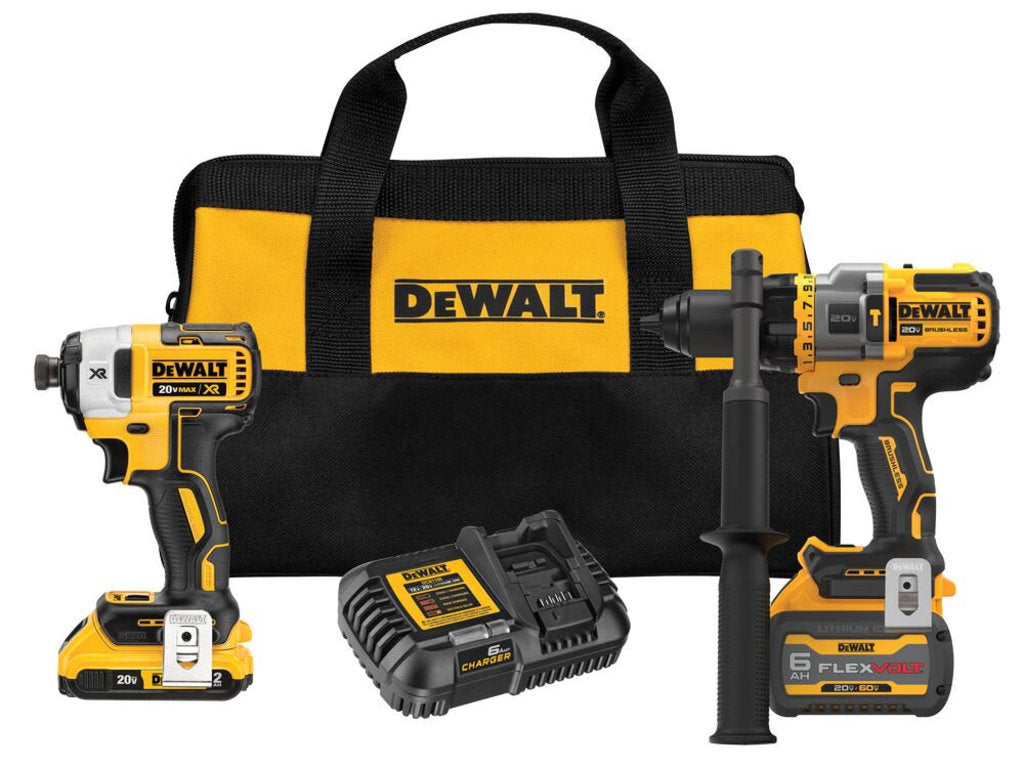 Dewalt 20V MAX Brushless 2-Tool Combo Kit Including Hammer Drill - DCK2100D1T1