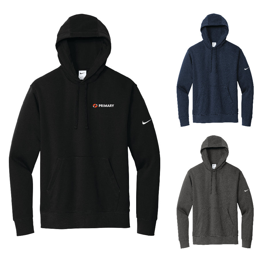 NIKE - Club Fleece Sleeve Swoosh Pullover Hoodie