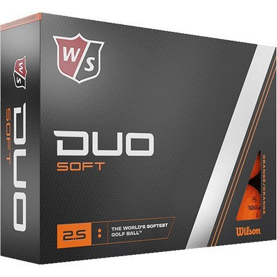 WILSON - Staff® Duo® Soft Golf Ball - Matte Orange