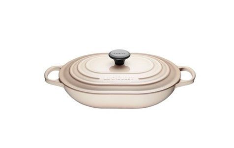 LE CREUSET 3.4L Oblong Casserole - Meringue